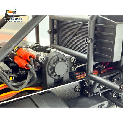 TOUCAN RC HOBBY Hobby Plus 1/18 4*4 RC Off Road Vehicle Remote Control Desert Rally Car DKR-4 Fortis Hobbywing Brushless Motor Light Battery