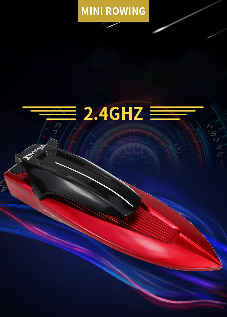 TOUCAN RC HOBBY  2.4 G RC Rowing Skiff Radio Control Electric Boat Hover Twin Propellers Indoor Outdoor RTR Mini Model 14*4*3.8cm
