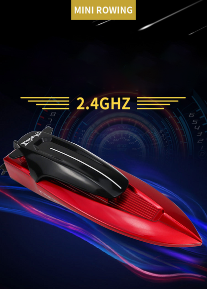 TOUCAN RC HOBBY  2.4 G RC Rowing Skiff Radio Control Electric Boat Hover Twin Propellers Indoor Outdoor RTR Mini Model 14*4*3.8cm