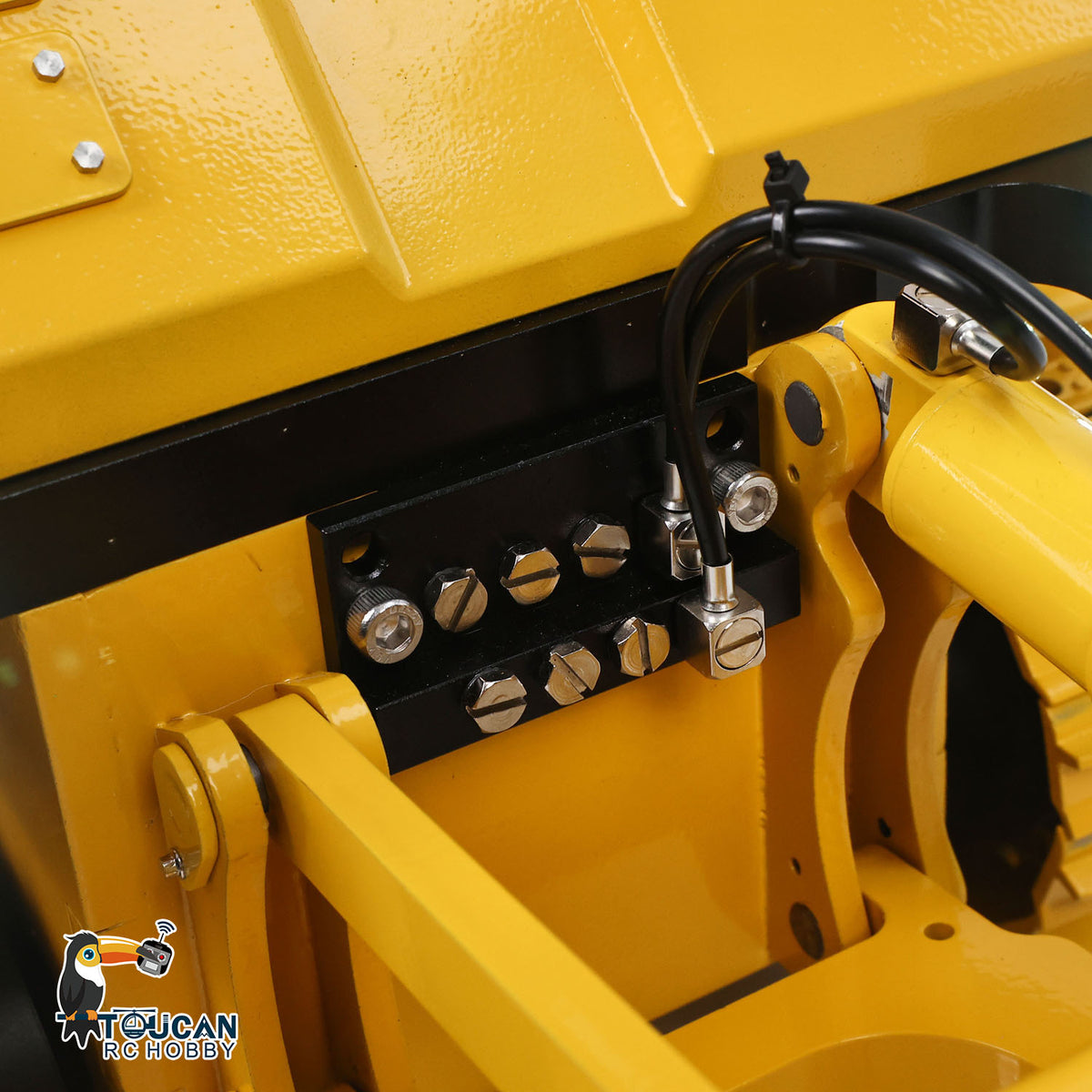 D155AX Metal 1/12 RC Hydraulic Bulldozer Heavy Dozer Model