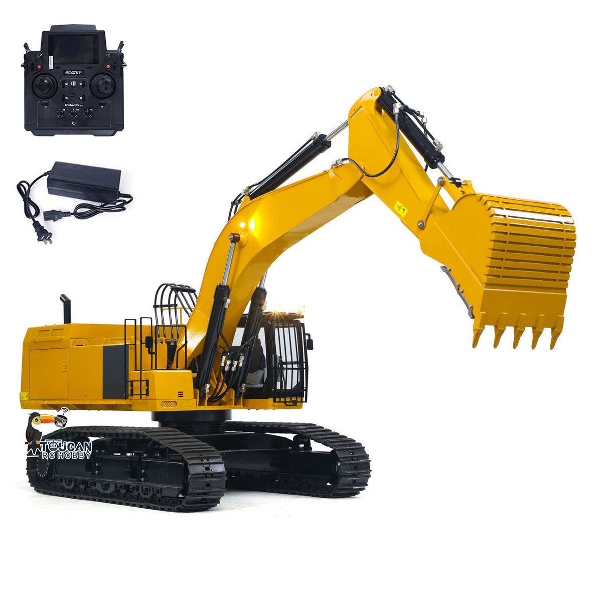 TYMX 390F 1/8 Metal RC Excavator RTR Hydraulic Heavy Digger
