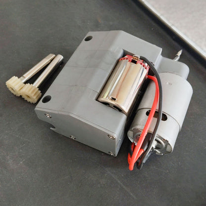 TOUCAN RC HOBBY 1/16 Heng Long H60/65MM L49MM Plastic Gearbox 1/39 or 1/48 Gear Ratio Suitable for 6.0S 6.1S 7.0 7.1 Main Board RC Tank