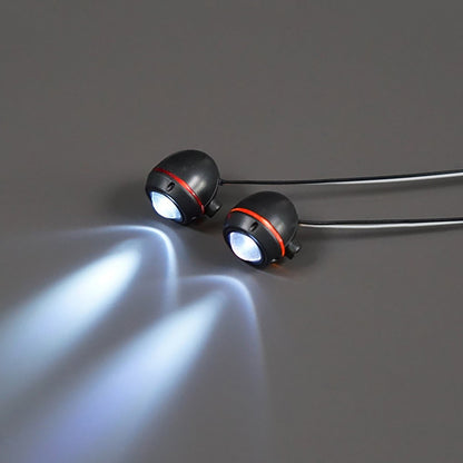 TOUCAN RC HOBBY Plastic Spotlight 2.2V-3V LED Lamp for 1/10 RC Crawler Off Road Vehicles DIY 1/14 RC Tractor Truck Dumper Lorry Loader Excavator