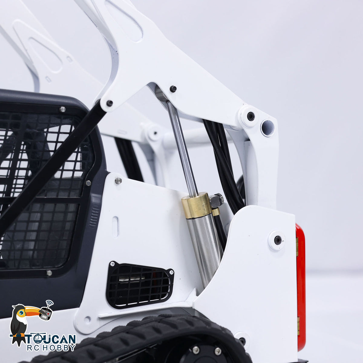 SM770 1/14 Metal RC Hydraulic Skid-Steer Tracked Loader