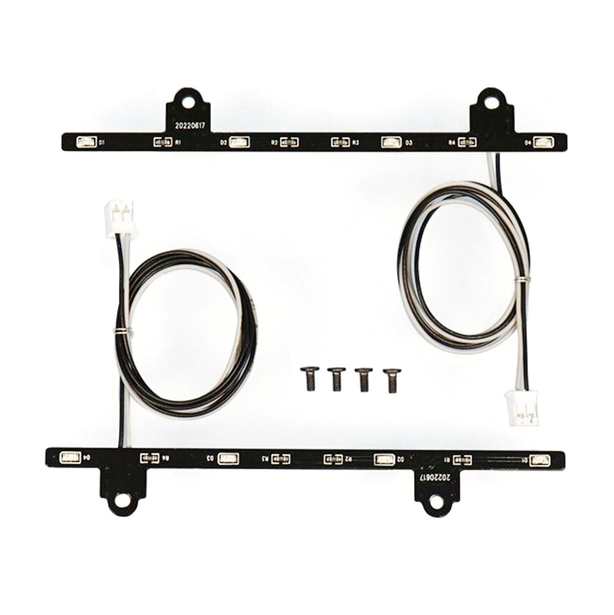 TOUCAN RC HOBBY Plastic Side Skirt Light 3-7V LED Warning Lamp for 1/14 DIY Remote Control Tractor Truck Model 770S 6x4 56368 Car Parts