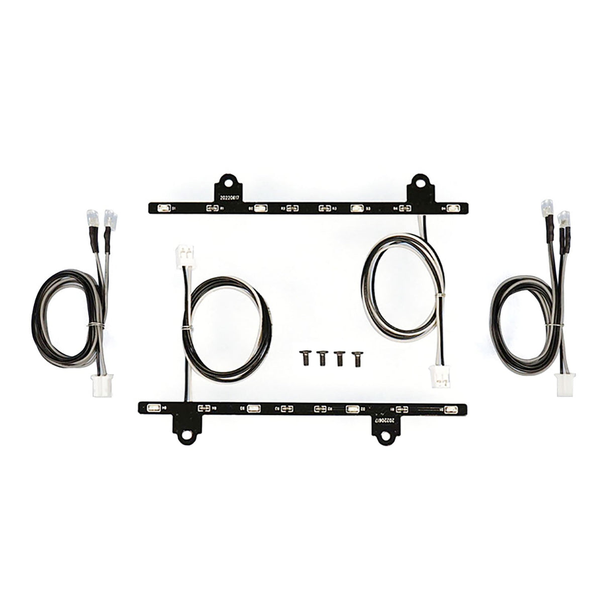 TOUCAN RC HOBBY Plastic Side Skirt Light 3-7V LED Warning Lamp for 1/14 DIY Remote Control Tractor Truck Model 770S 6x4 56368 Car Parts