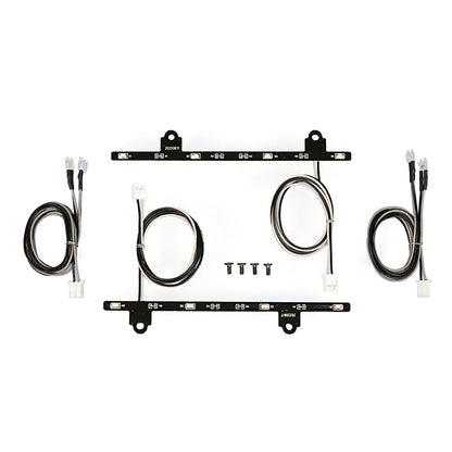 TOUCAN RC HOBBY Plastic Side Skirt Light 3-7V LED Warning Lamp for 1/14 DIY Remote Control Tractor Truck Model 770S 6x4 56368 Car Parts