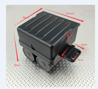 TOUCAN RC HOBBY HHRC Base de protection d'engrenage en métal pour servo, arbre de transmission 152-167mm et réservoir d'air pour camion tracteur radiocommandé TAMIYA 1/14