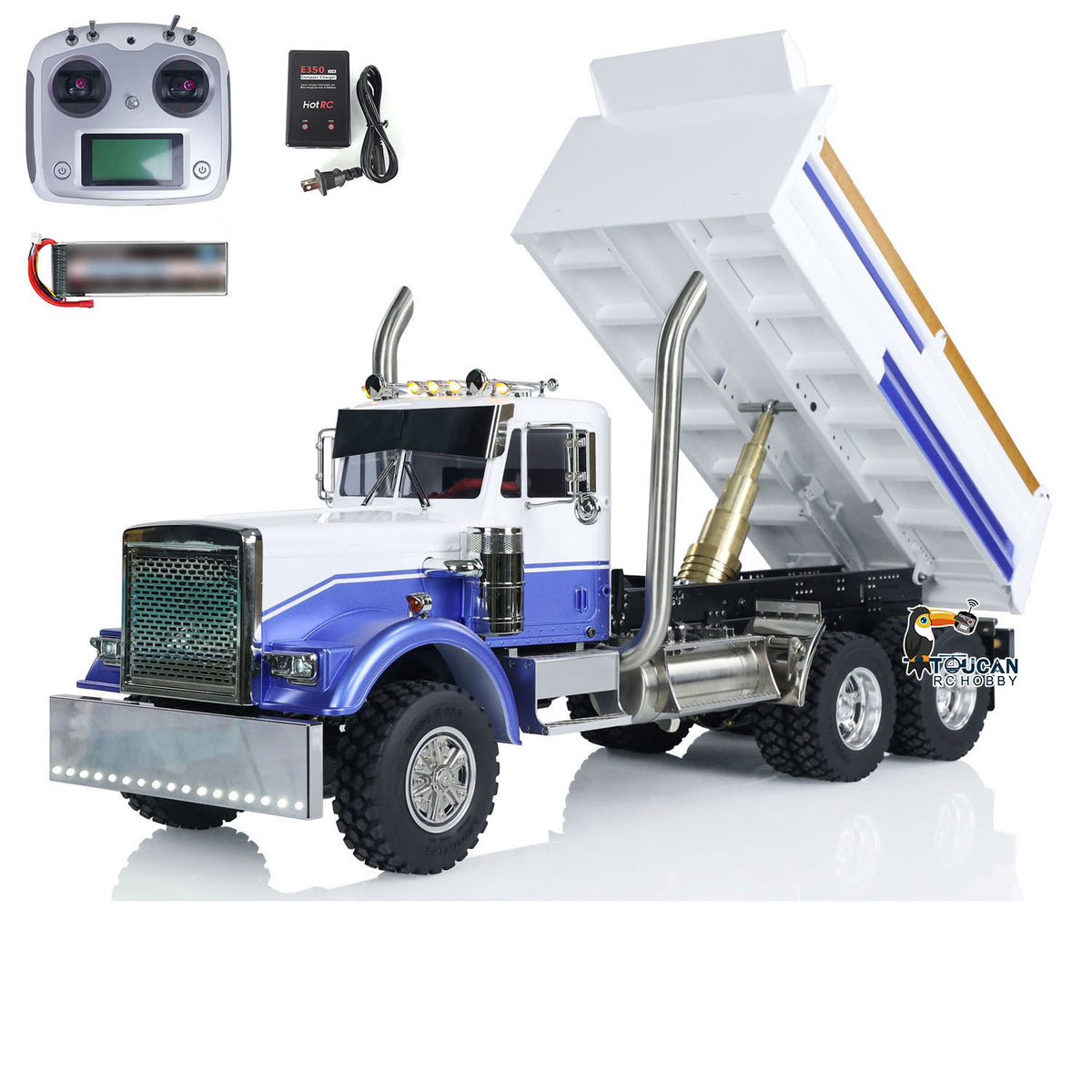 1/14 Metal RC Dump Truck 56344 6X6 Tipper