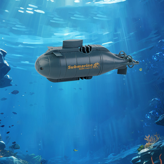 TOUCAN RC HOBBY XN Model RC RTR Mini RC Submarine Dual Propellers Wireless Boat Remote Control Electric Diving Ships Lights for 12.5*4.5*3.5CM