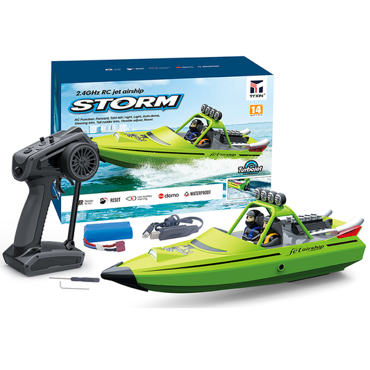 TOUCAN RC HOBBY RC Boat TX725 - Plastic RTR Light System