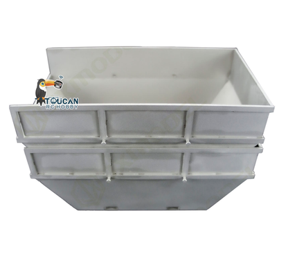 TOUCAN RC HOBBY JXModel Metal Small Bucket for VL18U 1/14 6*4 Hydraulic RC Skip Loader K3363 Swing Arm Dump Garbage Truck DIY