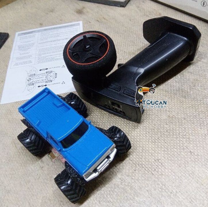 TOUCAN RC HOBBY Free Shipping Second Hand US Stock JABAILE 3602 1/36 4WD 2.4G Radio Controlled Off Road Vehicles Mini Crawler Car Battery Lights RTR RC Model Children