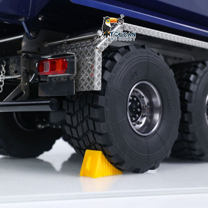 TOUCAN RC HOBBY MODO 3348 1/14 Metal 8x8 RC Hydraulic Dump Truck PNP RTR 2-Speed Gearbox Differential Locks Hobbywing Brushless Motor ESC Light Sound for Enthusiasts