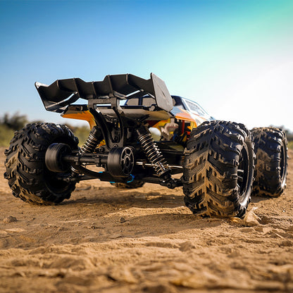 TOUCAN RC HOBBY JJRC 1:16 2.4Ghz RC High Speed Off Road Vehicle 70km/h 4*4 Remote Pickup Truck RTR Car Metal Drive Shaft Brushless Motor Battery