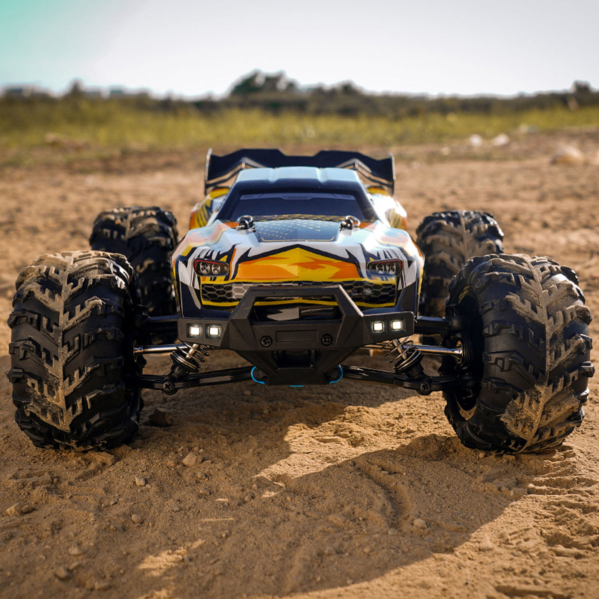 TOUCAN RC HOBBY JJRC 1:16 2.4Ghz RC High Speed Off Road Vehicle 70km/h 4*4 Remote Pickup Truck RTR Car Metal Drive Shaft Brushless Motor Battery