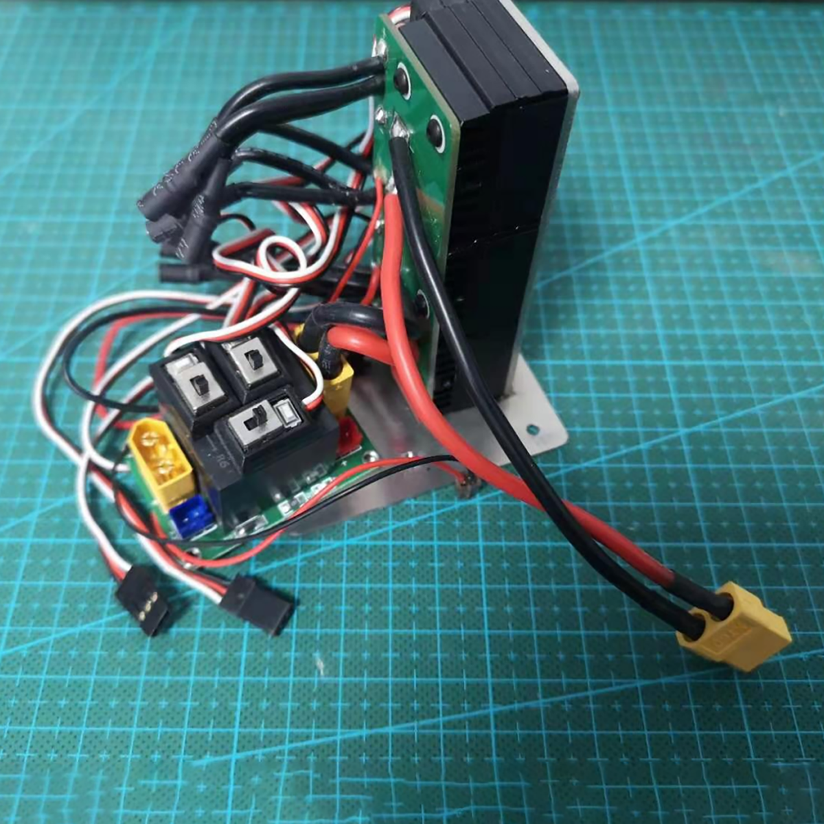 TOUCAN RC HOBBY Kabolite 15000MAH 11.1V Battery/ESC Board/60A Brushless ESC for 1/14 K970 RC Hydraulic Excavator Parts for Model Enthusiast