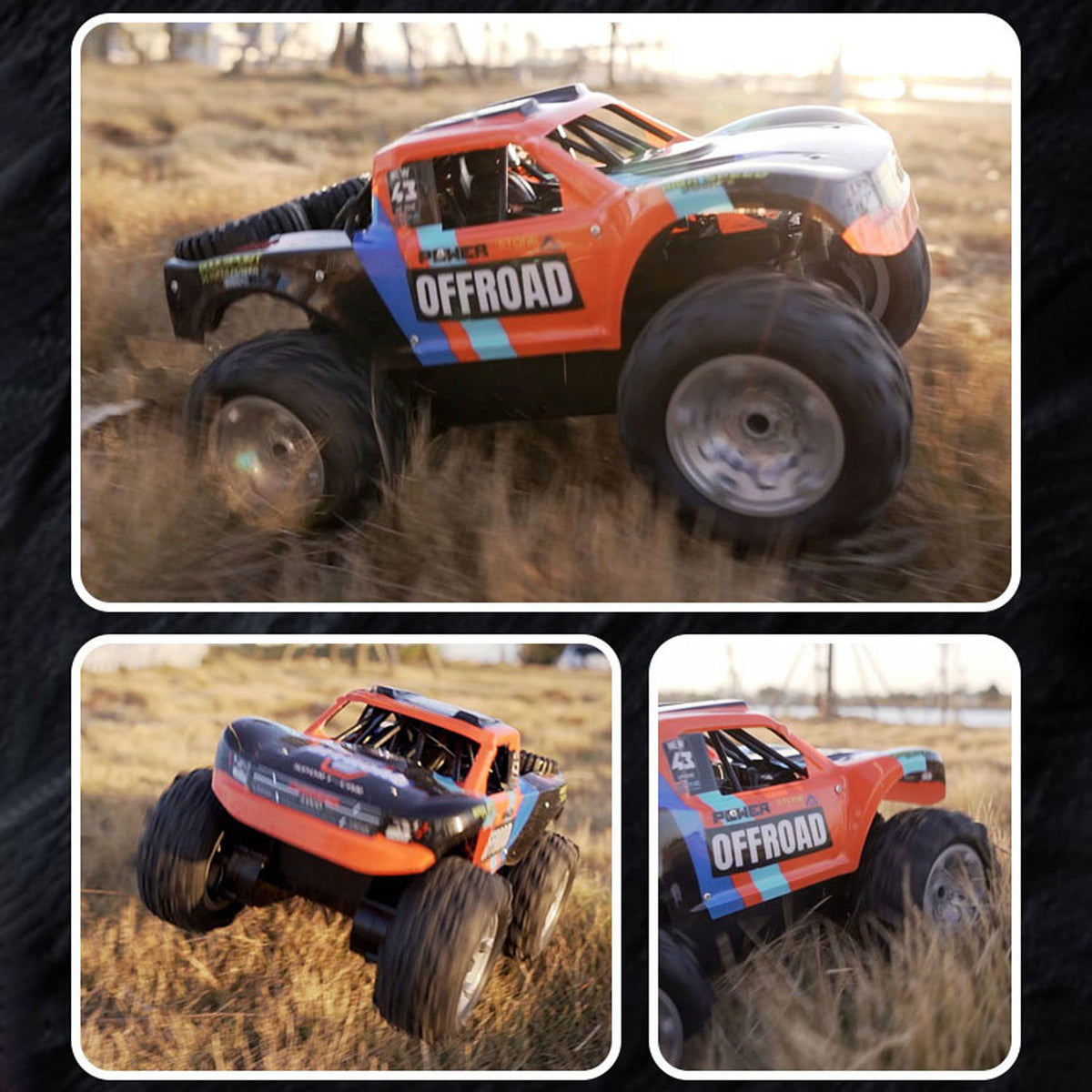 TOUCAN RC HOBBY JJRC 2.4G Remote Control Off Road Vehicle 1/14 4WD Rock Crawler Car Q205 Amphibious Waterproof Pickup Truck 360 Rotation RTR Battery