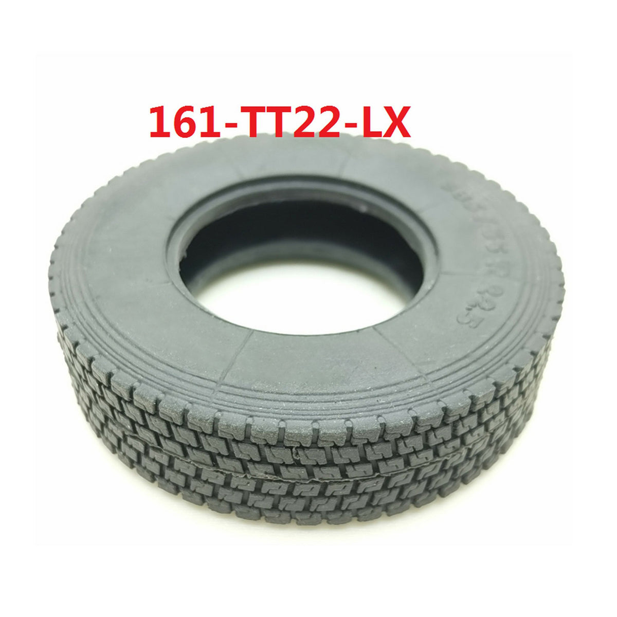 TOUCAN RC HOBBY Degree Car Parts Rubber Wheel Tires One Pair for DIY Tamiye 1/14 Remote Control RC Tractor Truck 770S 56368 22/28MM 85MM