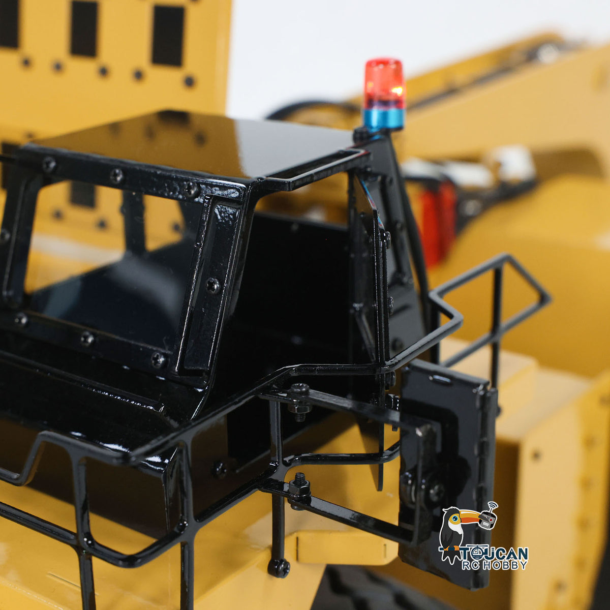 1/20 Metal RC Hydraulic Mining Trailer C739D PRO Gooseneck Car Heavy Duty Remote Control Construction Machine