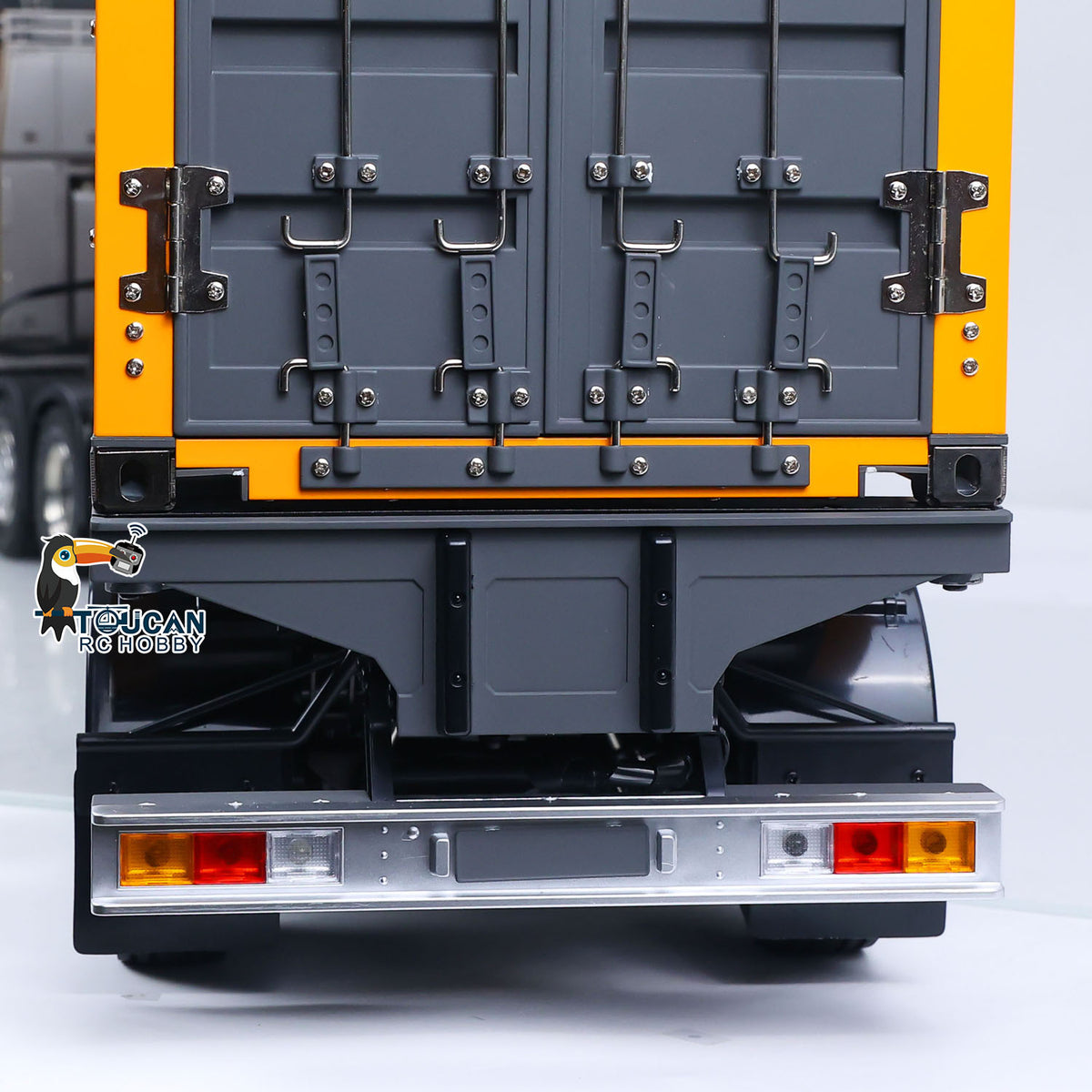 HHRC 1/14 RC Truck Trailer 140405 - Metal & Plastic 3 Axles 40ft Container