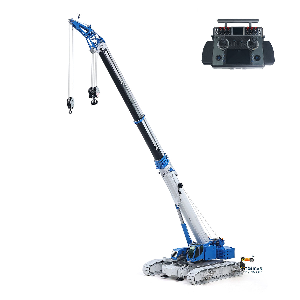 1/14 Metal Eyewhale RC Hydraulic Telescopic Crawler Crane LTR1220