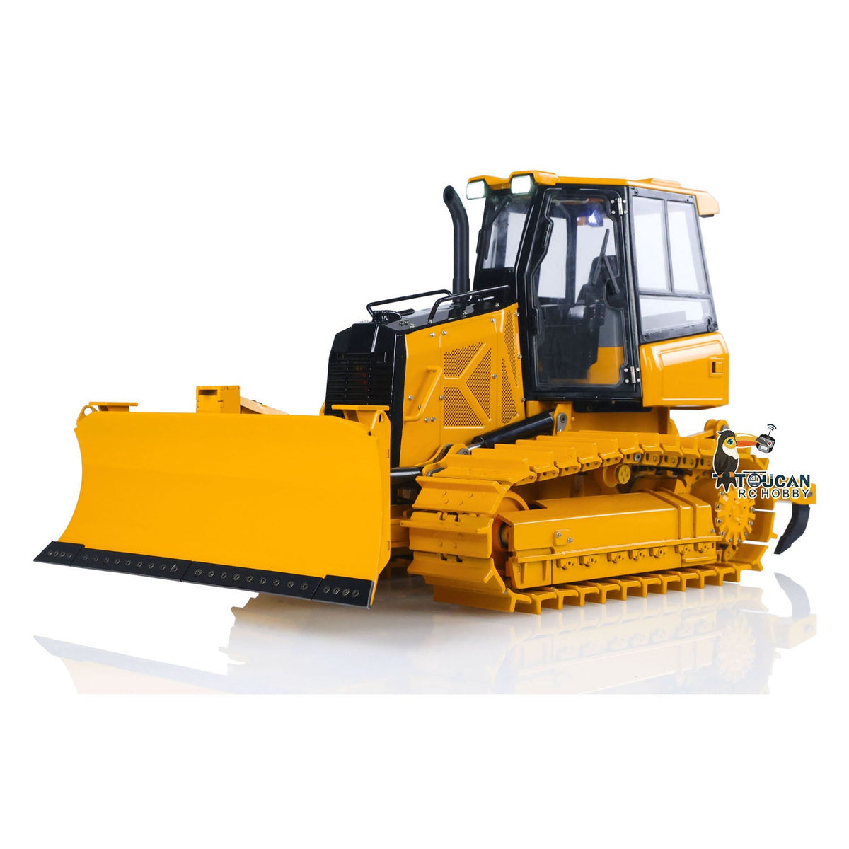Metal 1/12 RC Bulldozer D3 Remote Control Hydraulic Engineering Vehicles