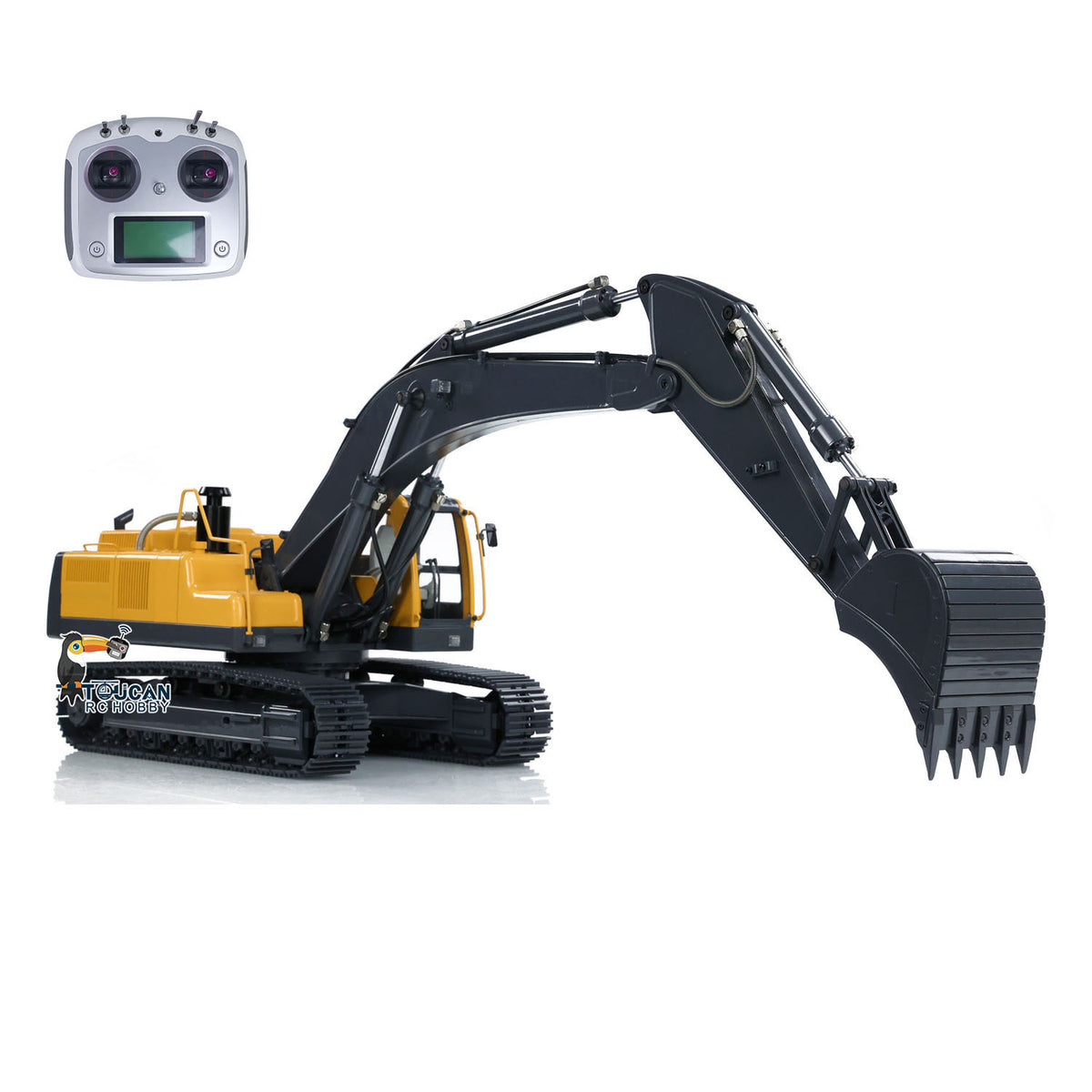 JDM V2 1/14 Metal RC Hydraulic Digger