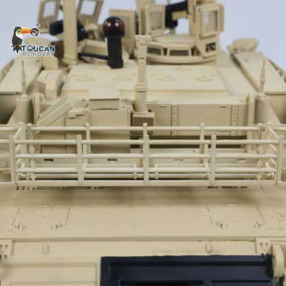 TOUCAN 1/16 Metal RC Tank 3918 Abrams M1A2 TUSK II Dual Flow Gearbox