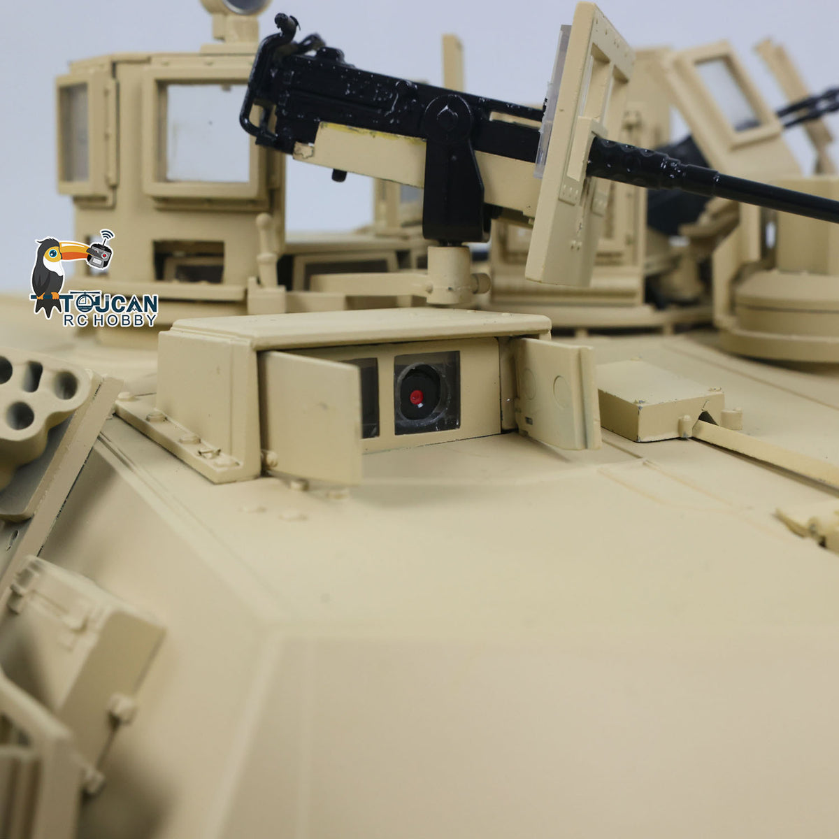 TOUCAN 1/16 Metal RC Tank 3918 Abrams M1A2 TUSK II Dual Flow Gearbox