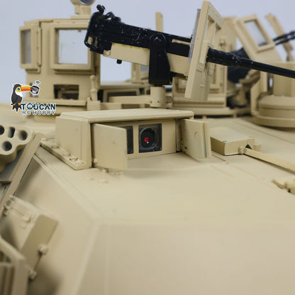 TOUCAN 1/16 Metal RC Tank 3918 Abrams M1A2 TUSK II Dual Flow Gearbox
