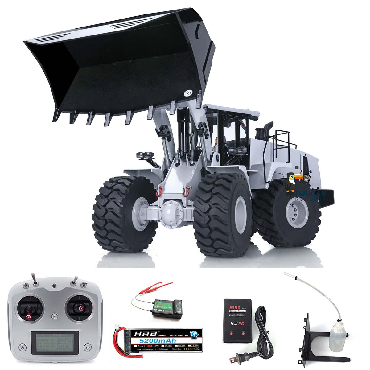 Hydraulic XDRC Metal 1/14 RC Loader WA470