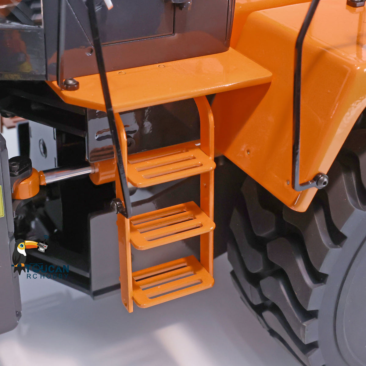 Hydraulic XDRC Metal 1/14 RC Loader WA470 Remote Control Construction Vehicle RTR