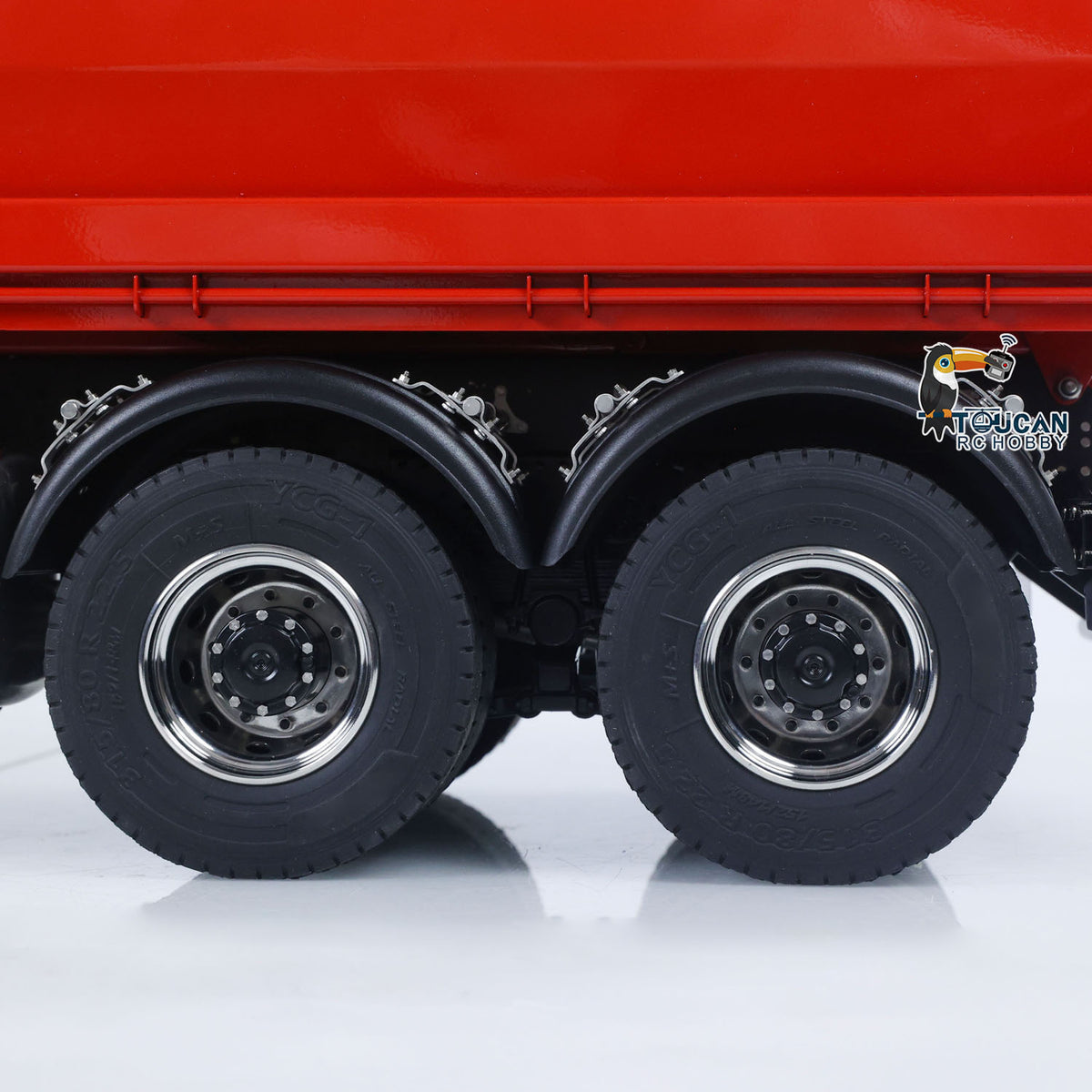 1/14 8x8 RC Hydraulic Dump Truck Metal Radio Control Tipper Vehicle