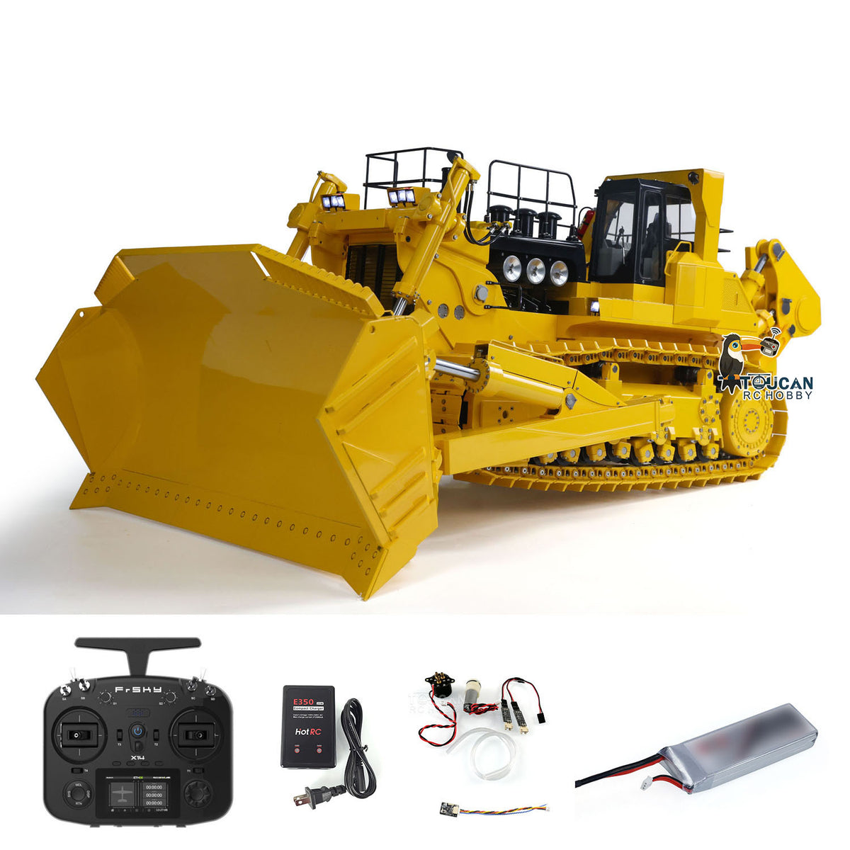 Metal JDMODEL 1/14 RC Bulldozer 575