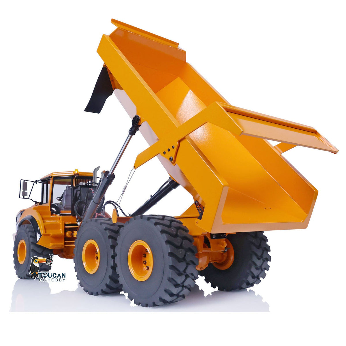 XDRC 1/14 Metal RC Articulated Truck 6x6 Dumper Car RTR Model A40G