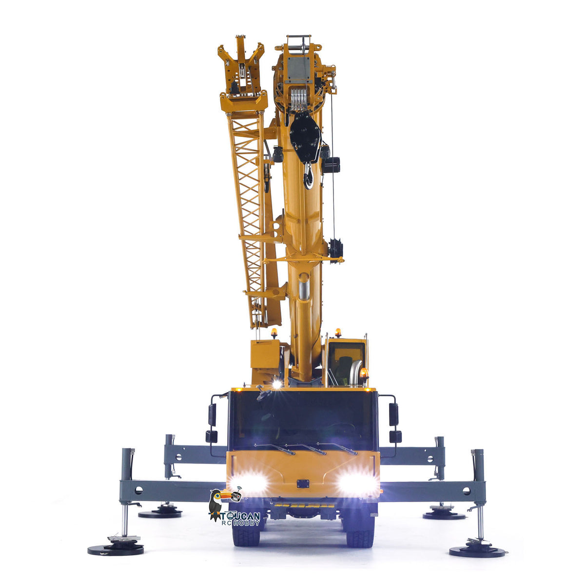 Eyewhale D1050 Metal 1/14 RC Hydraulic All-Terrain Mobile Crane Truck