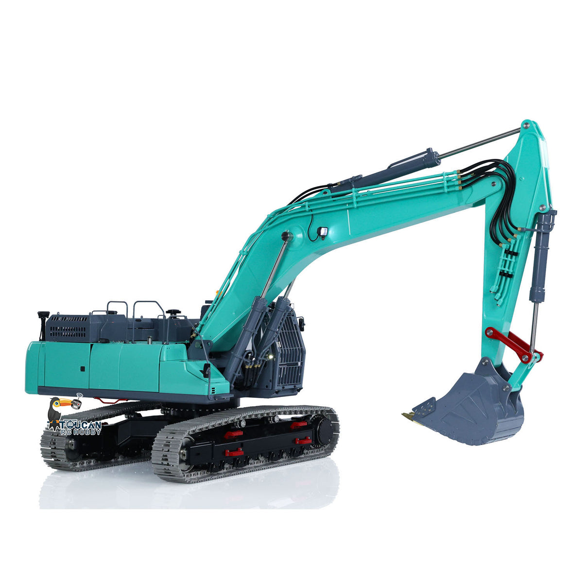LESU 1/14 RC Metal Excavator SK500 Remote Control Hydraulic Digger RTR