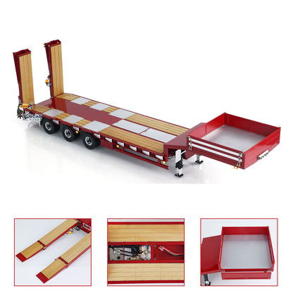 1/14 Metal LESU RC Trailer Hydraulic Lifting Tailboard A0020