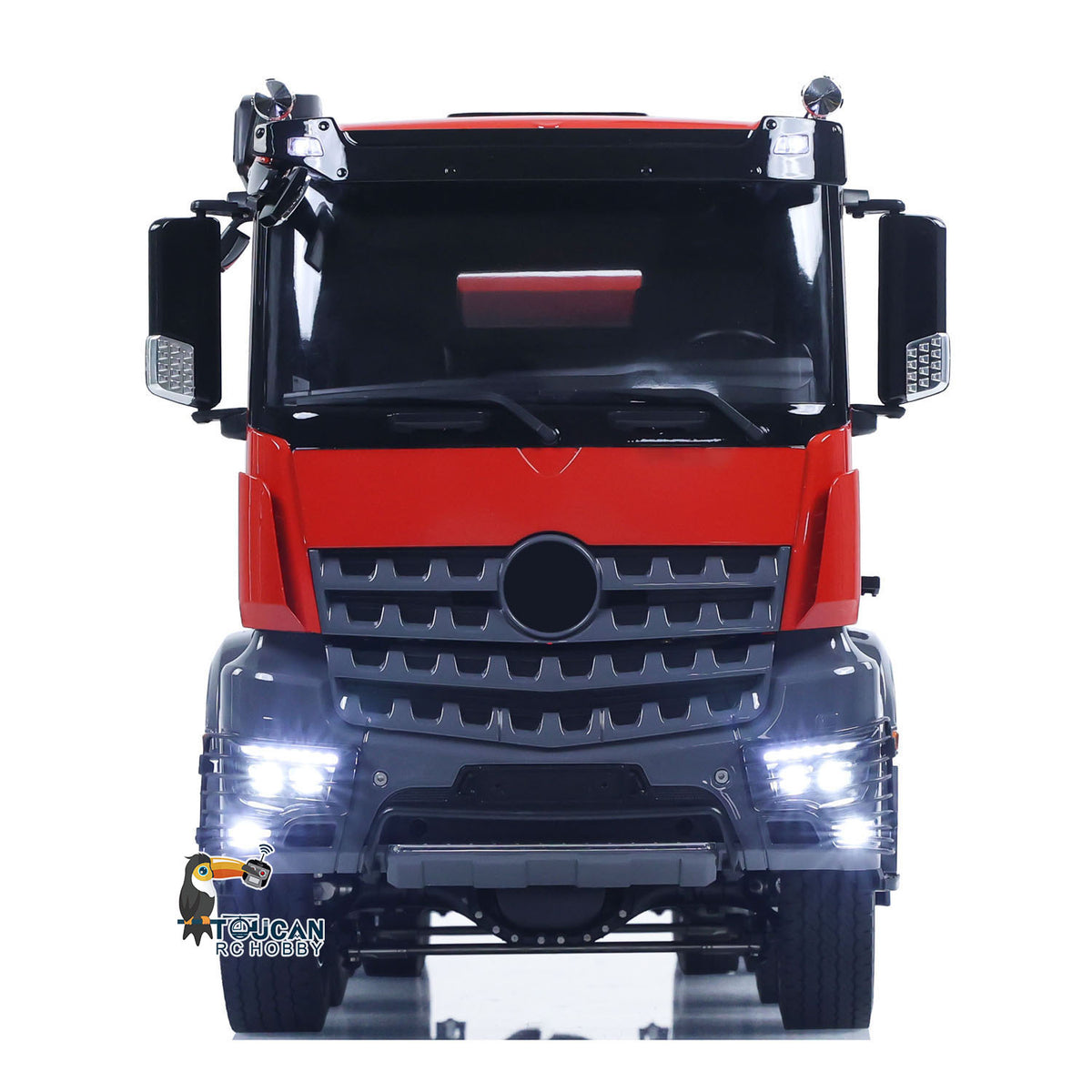 1/14 8x8 RC Hydraulic Dump Truck Metal Radio Control Tipper Vehicle