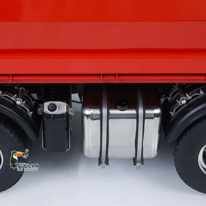 1/14 8x8 RC Hydraulic Dump Truck Metal Radio Control Tipper Vehicle