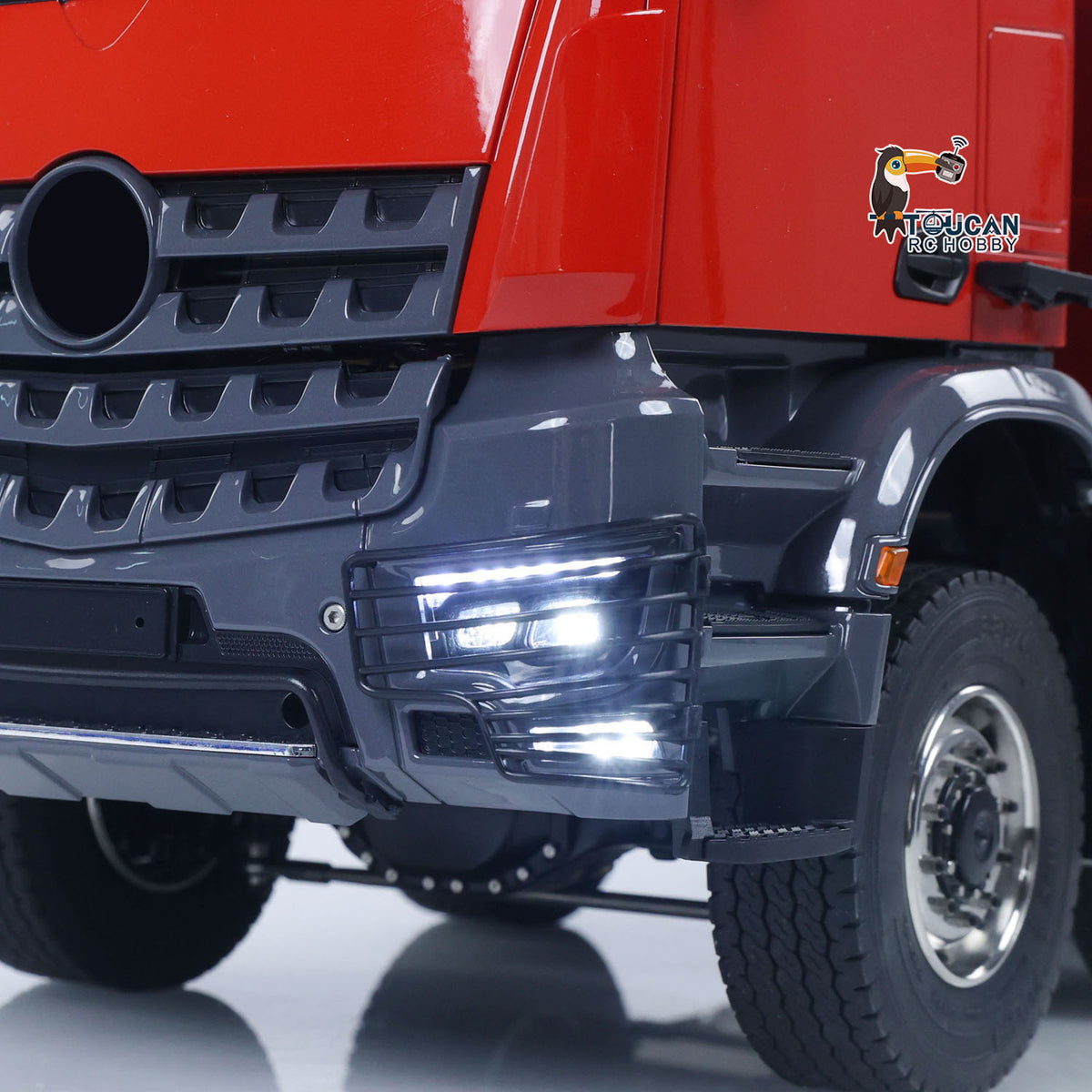 1/14 8x8 RC Hydraulic Dump Truck Metal Radio Control Tipper Vehicle
