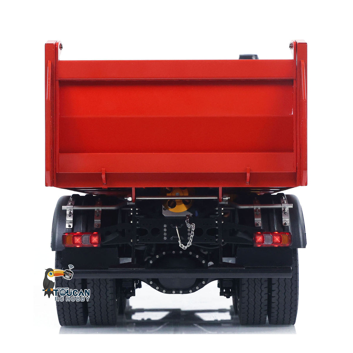 1/14 8x8 RC Hydraulic Dump Truck Metal Radio Control Tipper Vehicle