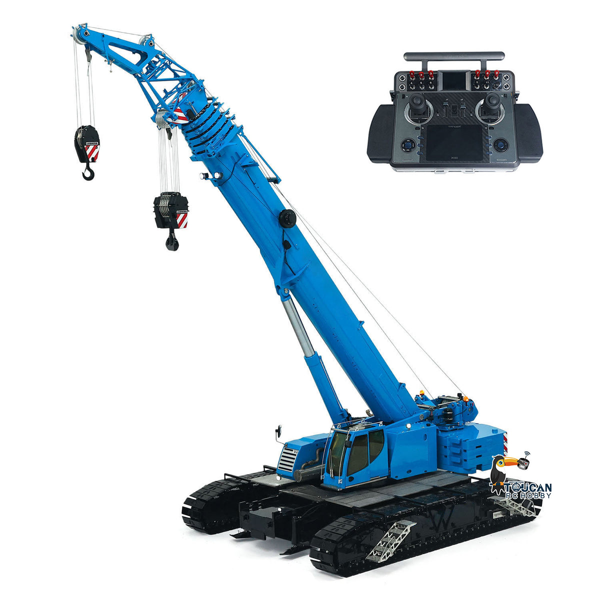 1/14 Metal Eyewhale RC Hydraulic Telescopic Crawler Crane LTR1220