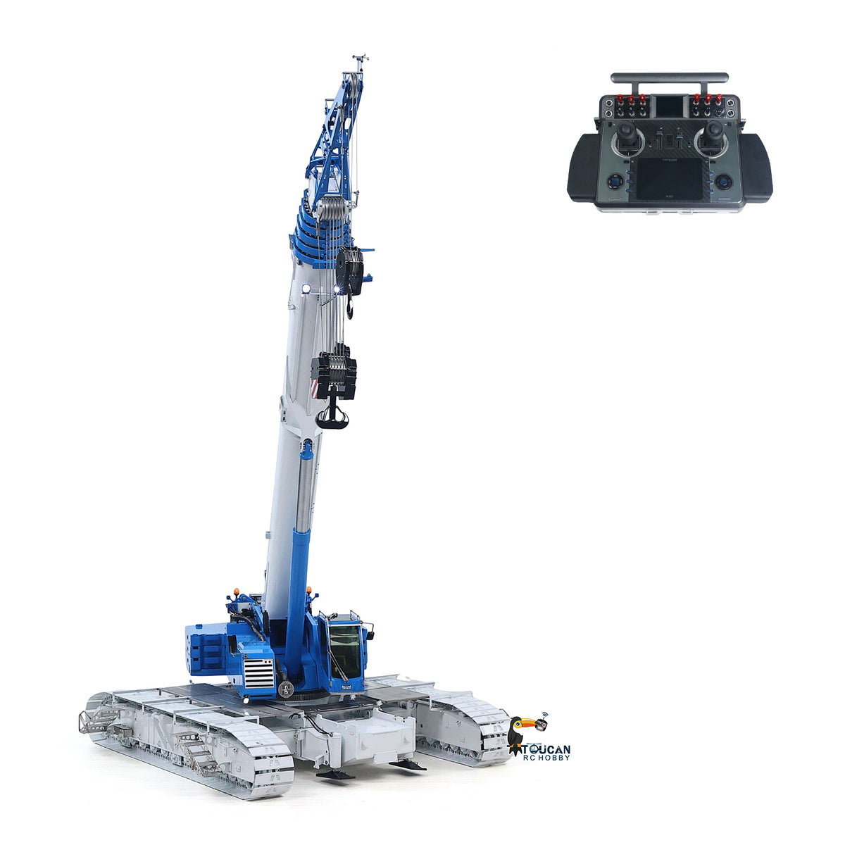 1/14 Metal Eyewhale RC Hydraulic Telescopic Crawler Crane LTR1220
