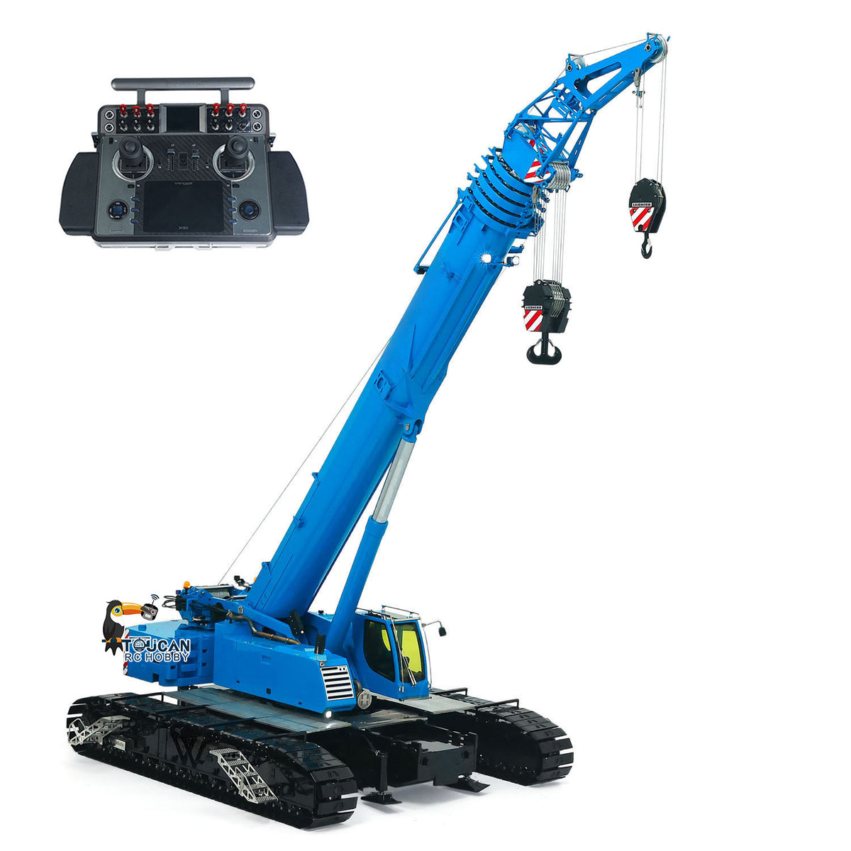 1/14 Metal Eyewhale RC Hydraulic Telescopic Crawler Crane LTR1220