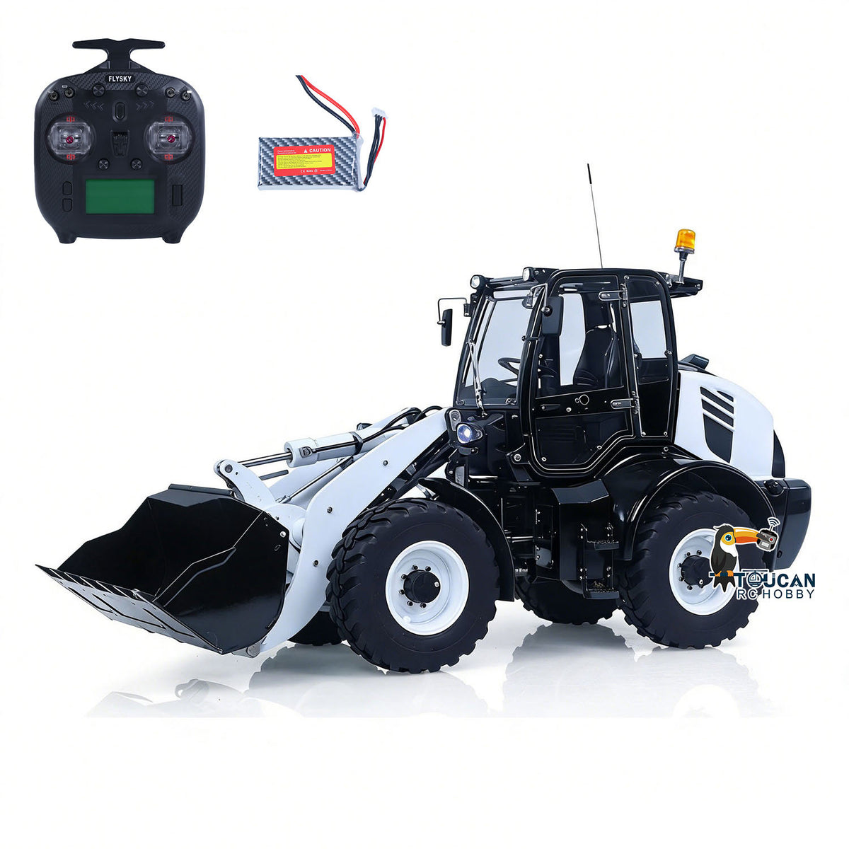 Lesu 1/14 Metal RC Hydraulic Loader Aoue WA100M-8