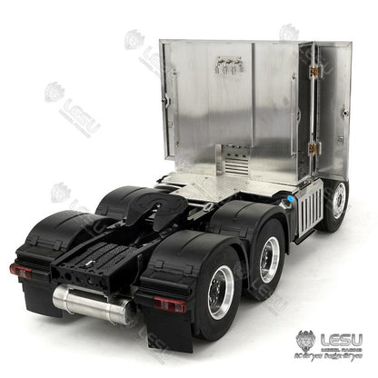 TOUCAN RC HOBBY LESU 1/14 Metal 6x6 Chassis with 3Speed Transmission Differential Lock Axles for TAMIYA 3363 (56348) 1851 High Roof RC Tractor Truck