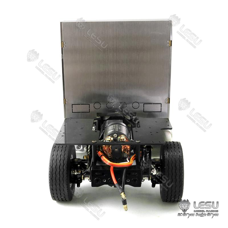 TOUCAN RC HOBBY LESU 1/14 Metal 6x6 Chassis with 3Speed Transmission Differential Lock Axles for TAMIYA 3363 (56348) 1851 High Roof RC Tractor Truck