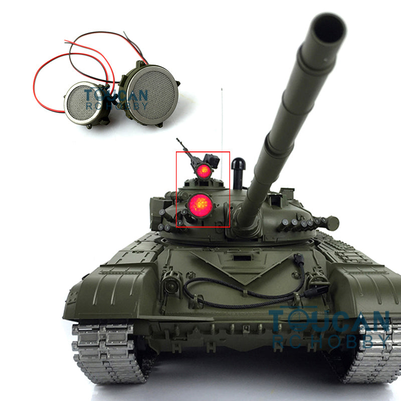 TOUCAN RC HOBBY Heng Long 1/16 Scale Idler Sproket Road Wheels Red Eye Decoration Plastic Parts Bag for Russian T72 Remote Control RC Tank 3939 Parts